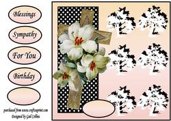 Cross and Lillies