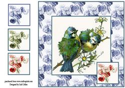 Birds and Poppies