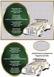 Car Verse Card