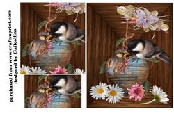 Birds and Flowers