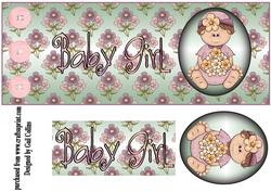 Baby Girl Dl Card