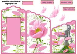 Poppy Trifold Waterfall