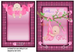 Tartan Frame Baby Girl