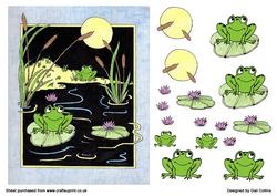 Neon Frogs