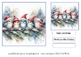 five little Christmas birds