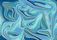Chaos Sheets Light Blue Swirls