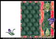 Cut and Fold Panel Card Floral