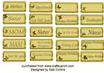 Ladies Sentiment Tags No 6