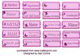 Ladies Sentiment Tags No 8