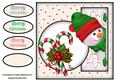 Peeping Snowman