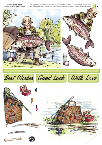 Double Decoupage - Fish Tails