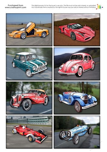 Transport Toppers - Cars, Cars and More Cars
