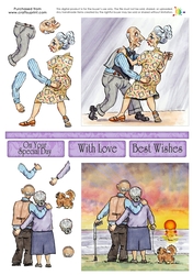 The Wrinklies Decoupage - Cheeky Devils