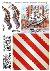 The Wrinklies Decoupage - Close Shave