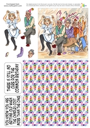 The Wrinklies Decoupage - Conga Cronies