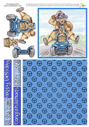 The Wrinklies Decoupage - The Fast Lane