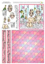 The Wrinklies Decoupage - Forever Blowing Bubbles