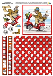 The Wrinklies Decoupage - Full Throttle