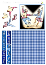 The Wrinklies Decoupage - Jump and Jive