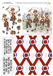 The Wrinklies Decoupage - Morris Men