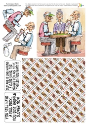 The Wrinklies Decoupage - Shuffling Along