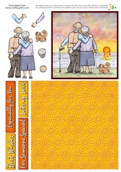 The Wrinklies Decoupage - Sunset Romance