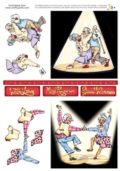 The Wrinklies Decoupage - Doddery Dancing