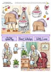 Double Decoupage - Babysitters