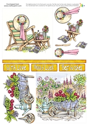 Double Decoupage - Bloomin Lovely