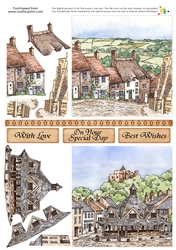 Double Decoupage - Rural England III