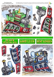 Double Decoupage - The Locamotive