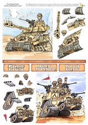 Double Decoupage - Soldiers