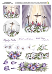 Easter Decoupage - Crucifixion