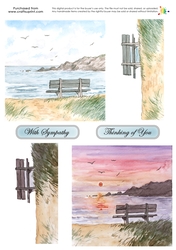 Double Decoupage - Sea View Seat