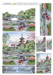 Trinitage - Carp and Pagoda