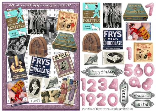 Birth Year 1920 - Female 