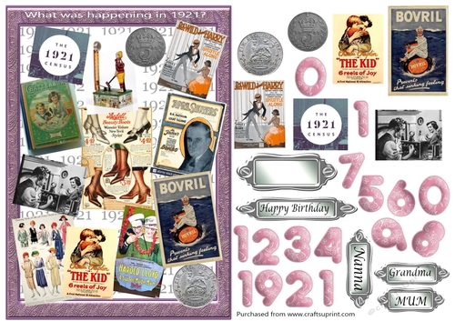 Birth Year 1921 - female 