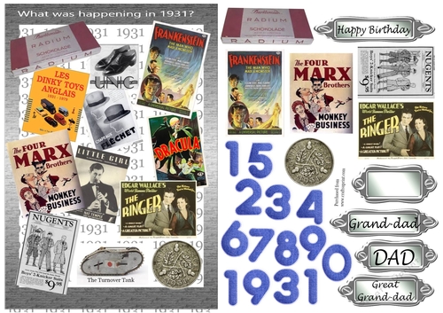 Birth Year 1931 - male 