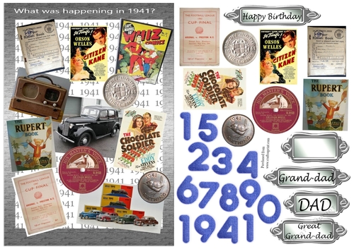 Birth Year 1941 - Male 
