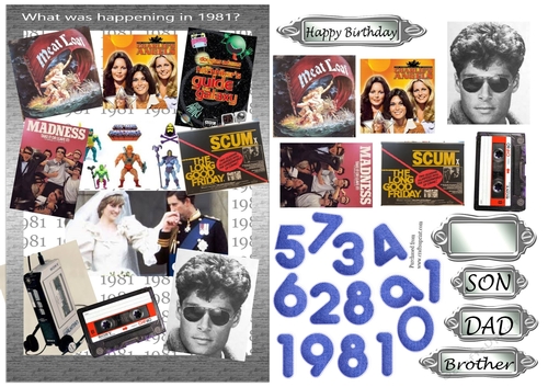 Birth Year 1981 - male 