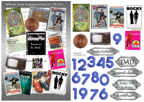 Birth Year 1976 - male 50th