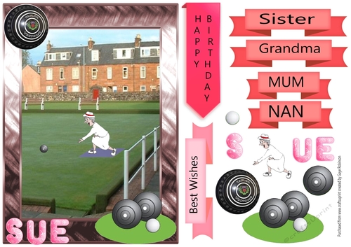 SUE Bowls Card