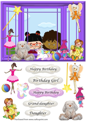 Girls Toy Shop Window 2 Ethnic