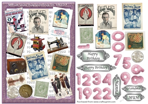 Birth year 1922 - female 