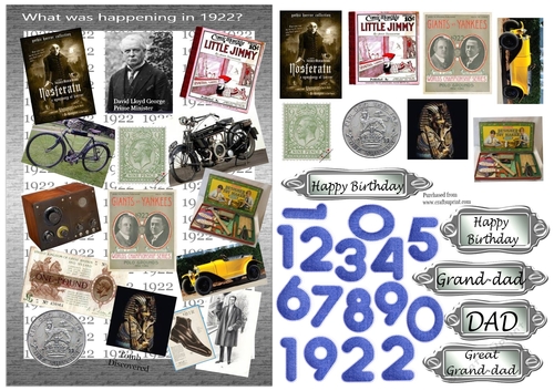 Birth year 1922 - male 