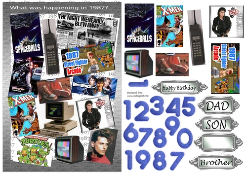 Birth Year 1987 - male 