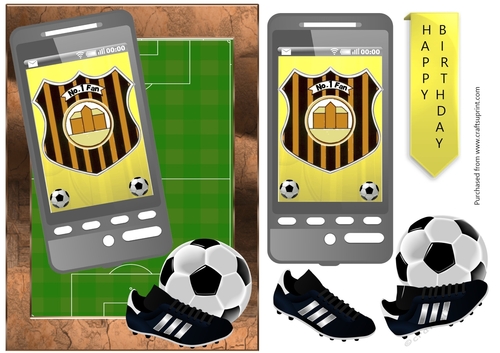 Football Phone for Auchinleck Talbot Fan