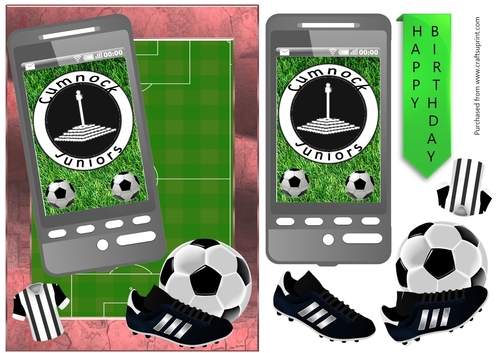 Football Phone for Cumnock Juniors