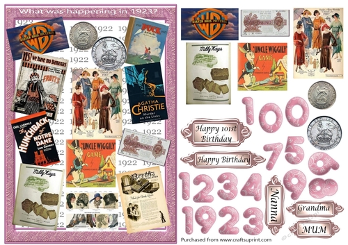 Birth Year 1923 - Female 
