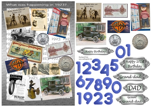 Birth Year 1923 - Male 